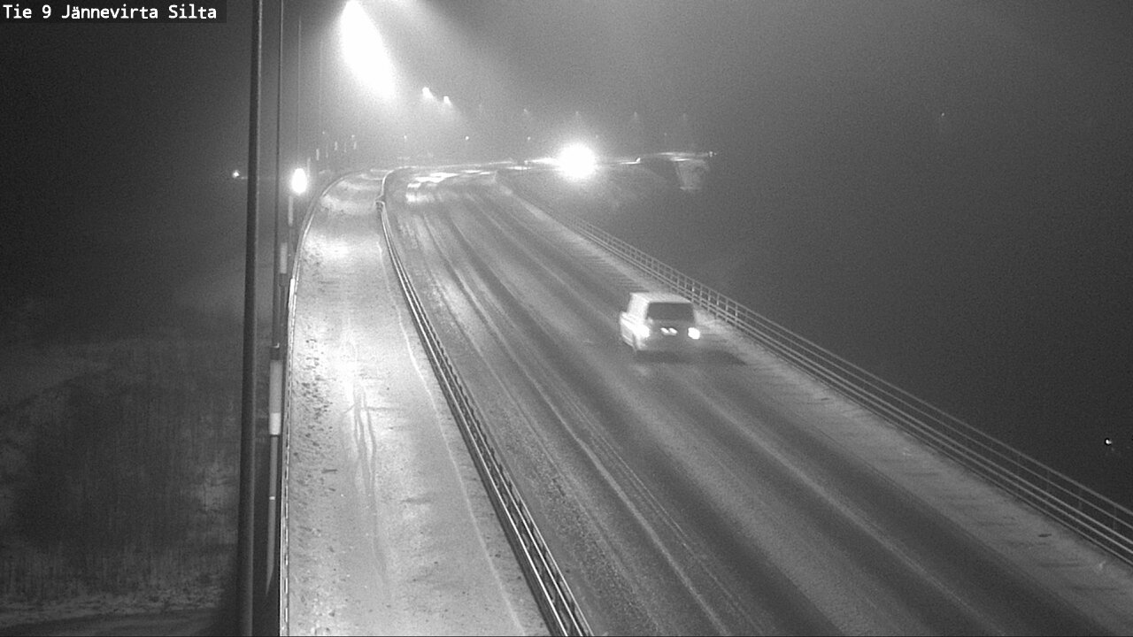 Weather Camera Image Road 9 Kuopio, Jännevirran silta, Kuopio, Pohjois-Savo