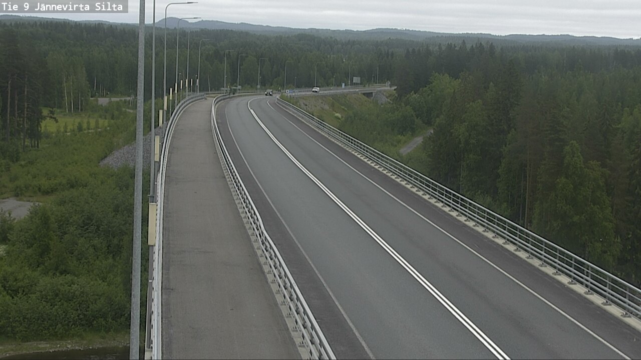 Kelikamerat Kuva Tie 9 Kuopio, Jännevirran silta, Kuopio, Pohjois-Savo