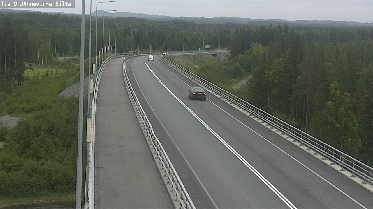 Kelikamerat Kuva Tie 9 Kuopio, Jännevirran silta, Kuopio, Pohjois-Savo
