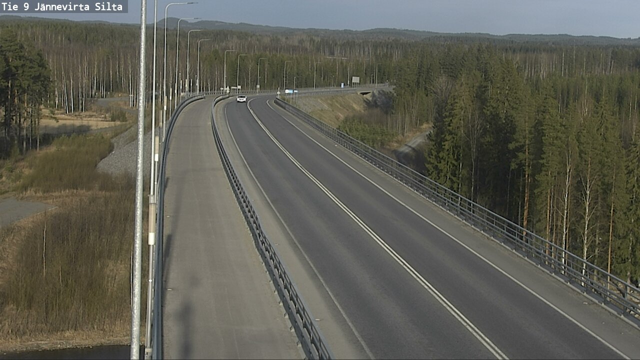 Kelikamerat Kuva Tie 9 Kuopio, Jännevirran silta, Kuopio, Pohjois-Savo