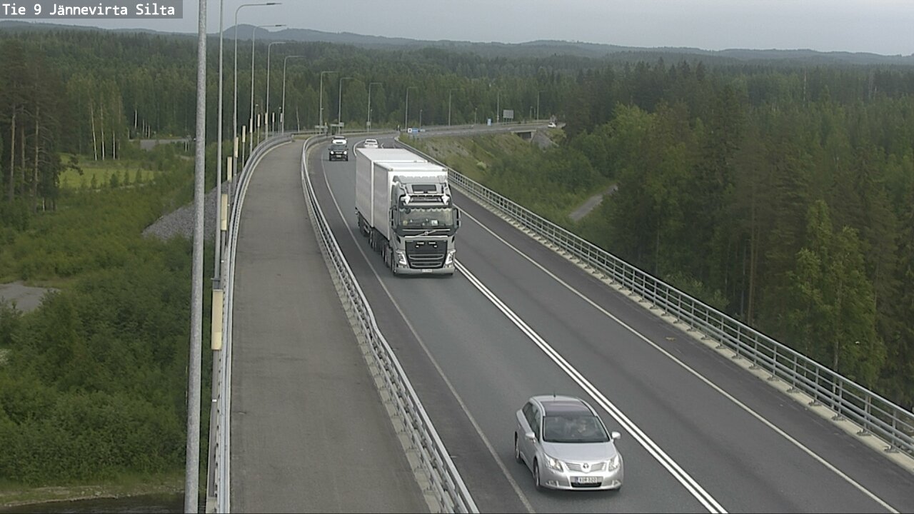 Kelikamerat Kuva Tie 9 Kuopio, Jännevirran silta, Kuopio, Pohjois-Savo