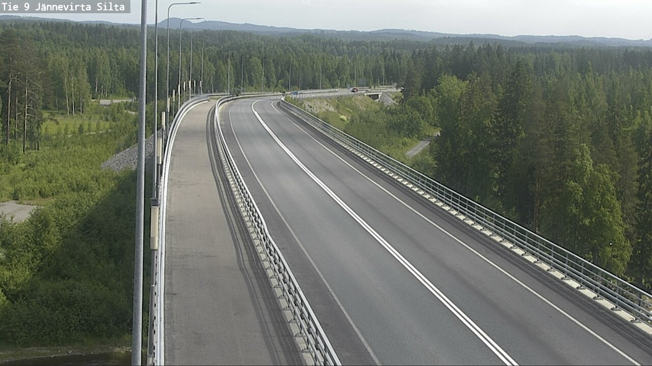 Kelikamerat Kuva Tie 9 Kuopio, Jännevirran silta, Kuopio, Pohjois-Savo