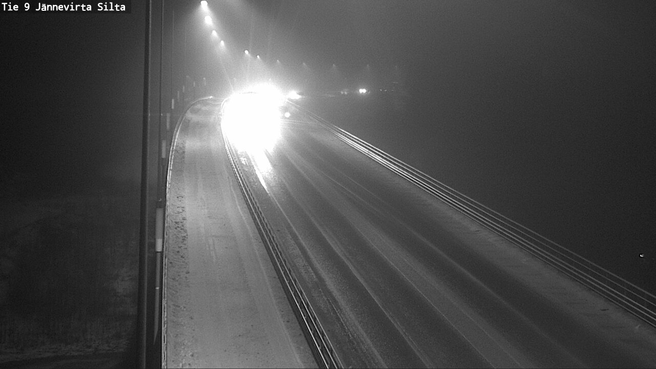 Weather Camera Image Road 9 Kuopio, Jännevirran silta, Kuopio, Pohjois-Savo