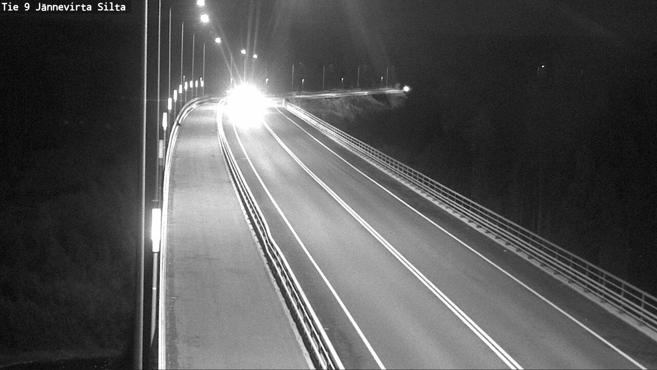 Weather Camera Image Road 9 Kuopio, Jännevirran silta, Kuopio, Pohjois-Savo