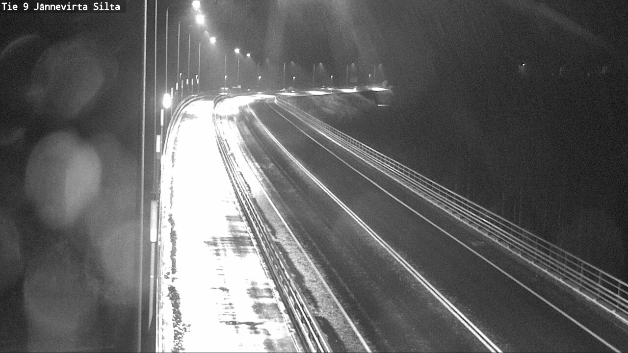 Weather Camera Image Väg 9 Kuopio, Jännevirran silta, Kuopio, Pohjois-Savo