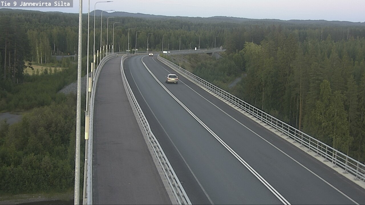 Kelikamerat Kuva Tie 9 Kuopio, Jännevirran silta, Kuopio, Pohjois-Savo