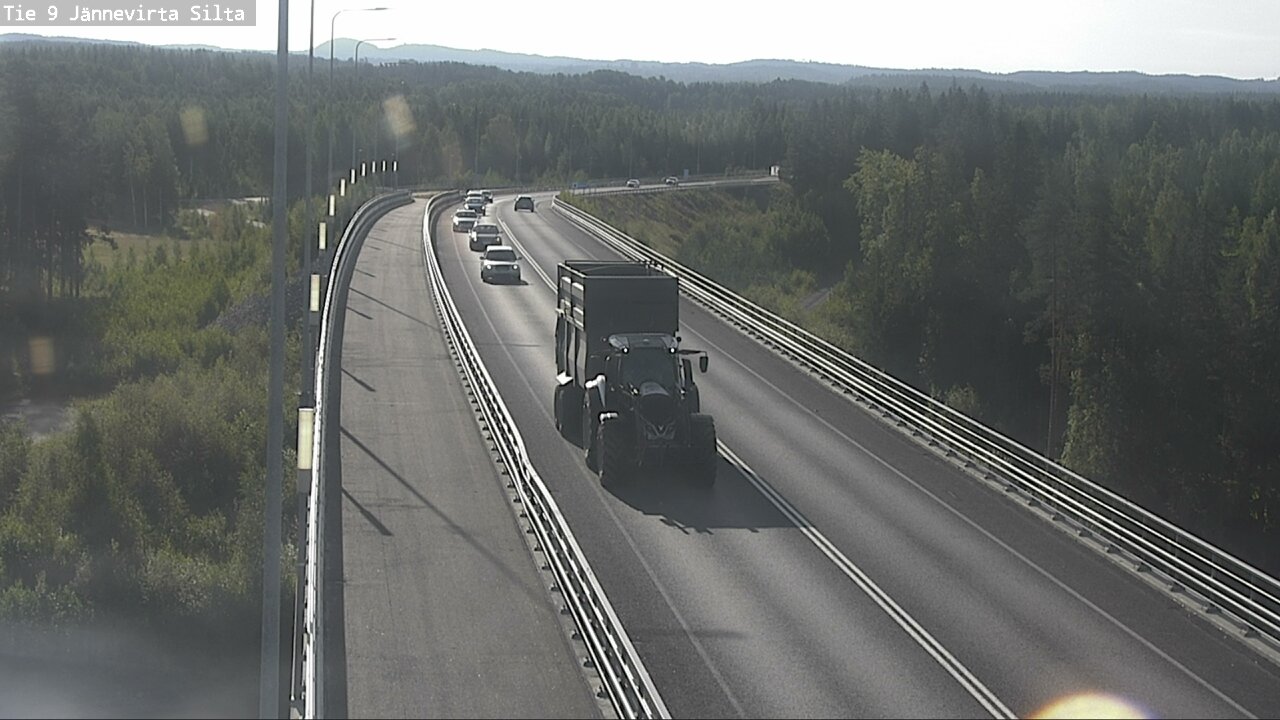 Kelikamerat Kuva Tie 9 Kuopio, Jännevirran silta, Kuopio, Pohjois-Savo