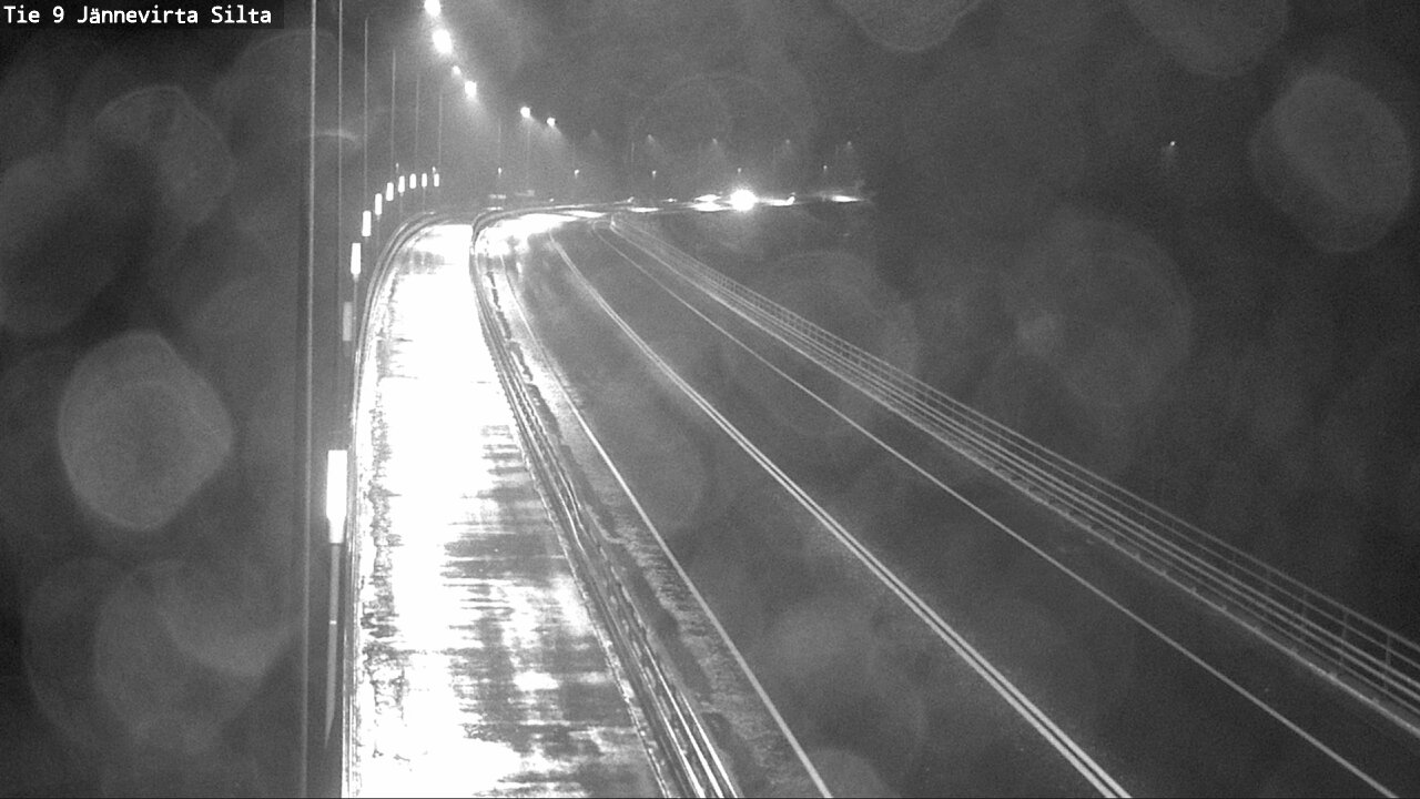 Weather Camera Image Road 9 Kuopio, Jännevirran silta, Kuopio, Pohjois-Savo