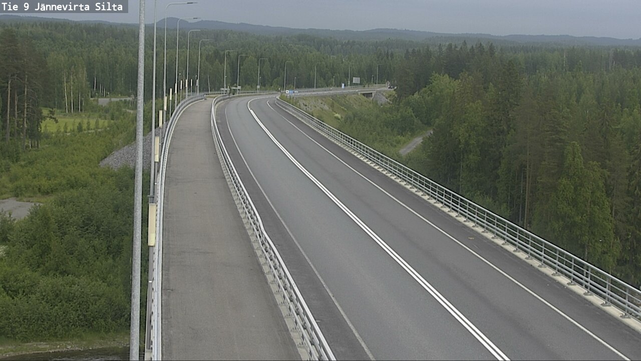 Kelikamerat Kuva Tie 9 Kuopio, Jännevirran silta, Kuopio, Pohjois-Savo
