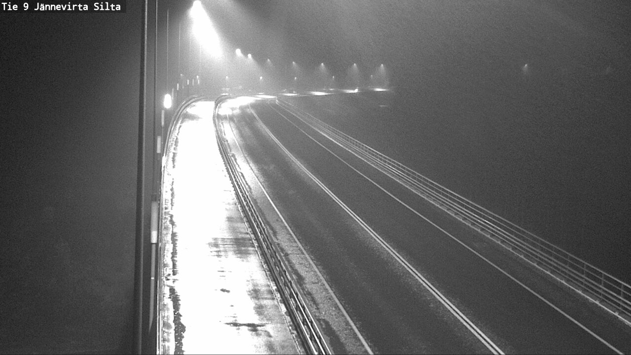 Weather Camera Image Road 9 Kuopio, Jännevirran silta, Kuopio, Pohjois-Savo