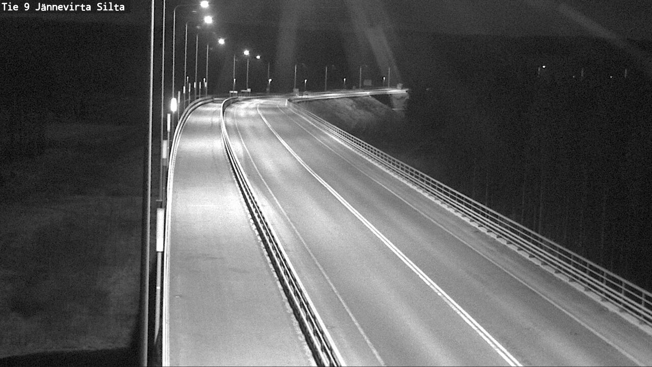 Weather Camera Image Road 9 Kuopio, Jännevirran silta, Kuopio, Pohjois-Savo