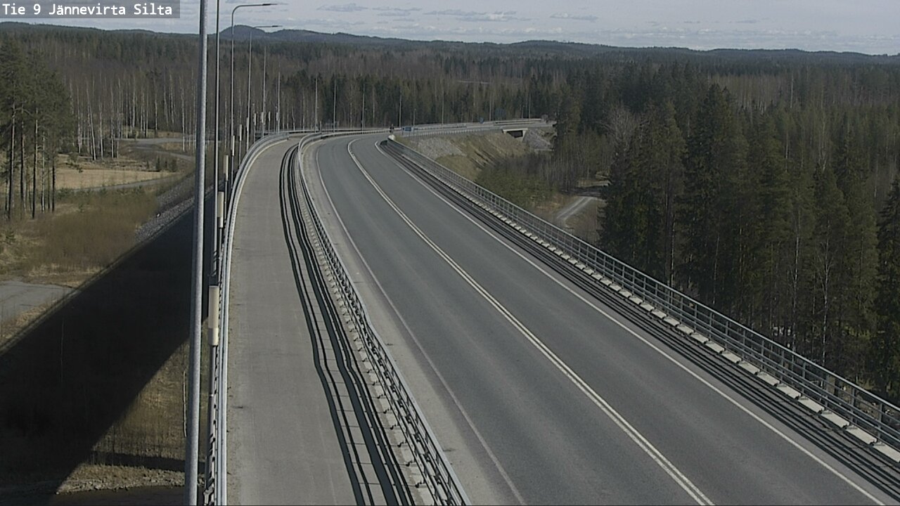 Kelikamerat Kuva Tie 9 Kuopio, Jännevirran silta, Kuopio, Pohjois-Savo