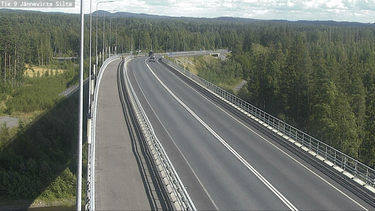 Kelikamerat Kuva Tie 9 Kuopio, Jännevirran silta, Kuopio, Pohjois-Savo