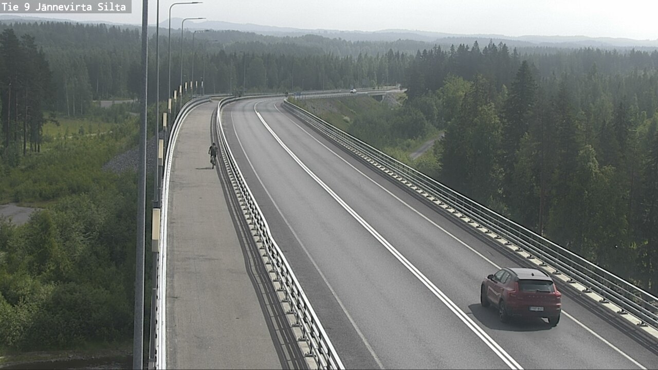 Kelikamerat Kuva Tie 9 Kuopio, Jännevirran silta, Kuopio, Pohjois-Savo