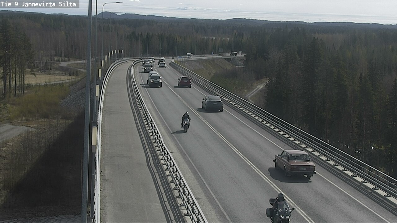Kelikamerat Kuva Tie 9 Kuopio, Jännevirran silta, Kuopio, Pohjois-Savo