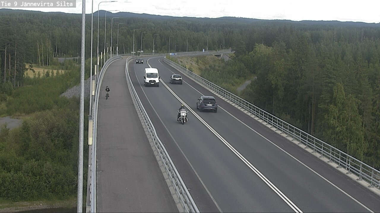 Kelikamerat Kuva Tie 9 Kuopio, Jännevirran silta, Kuopio, Pohjois-Savo