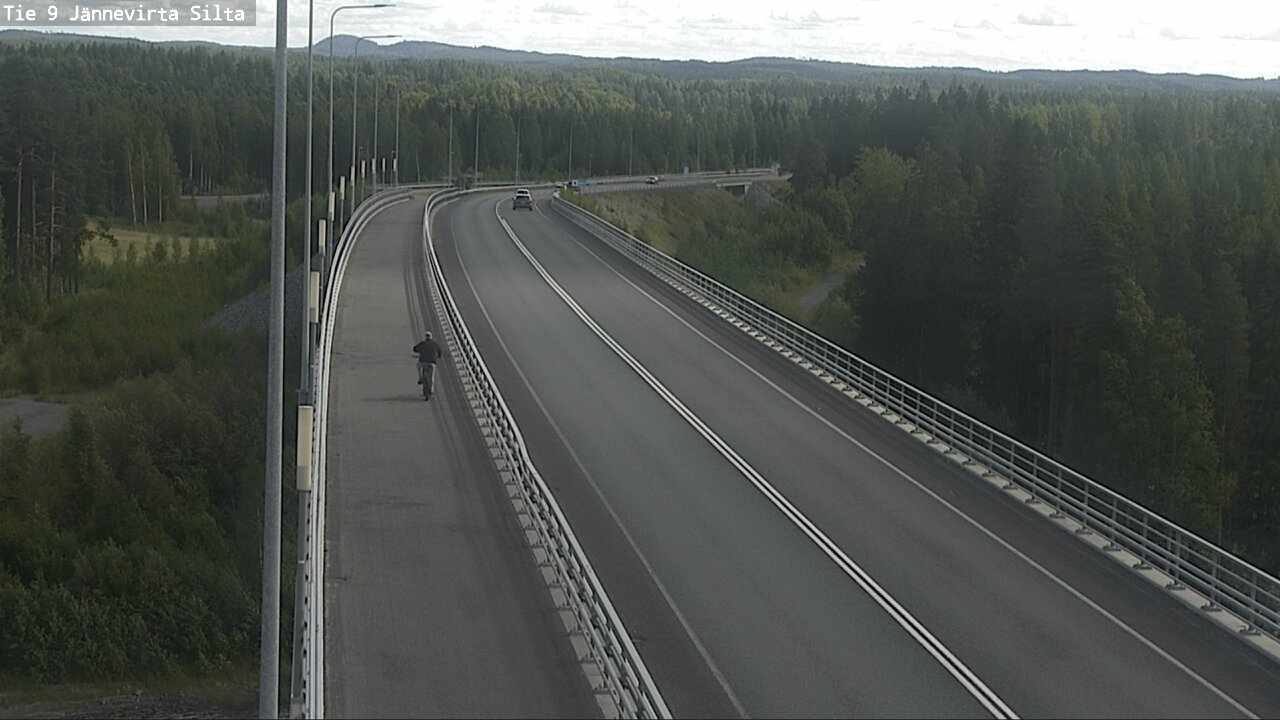 Kelikamerat Kuva Tie 9 Kuopio, Jännevirran silta, Kuopio, Pohjois-Savo