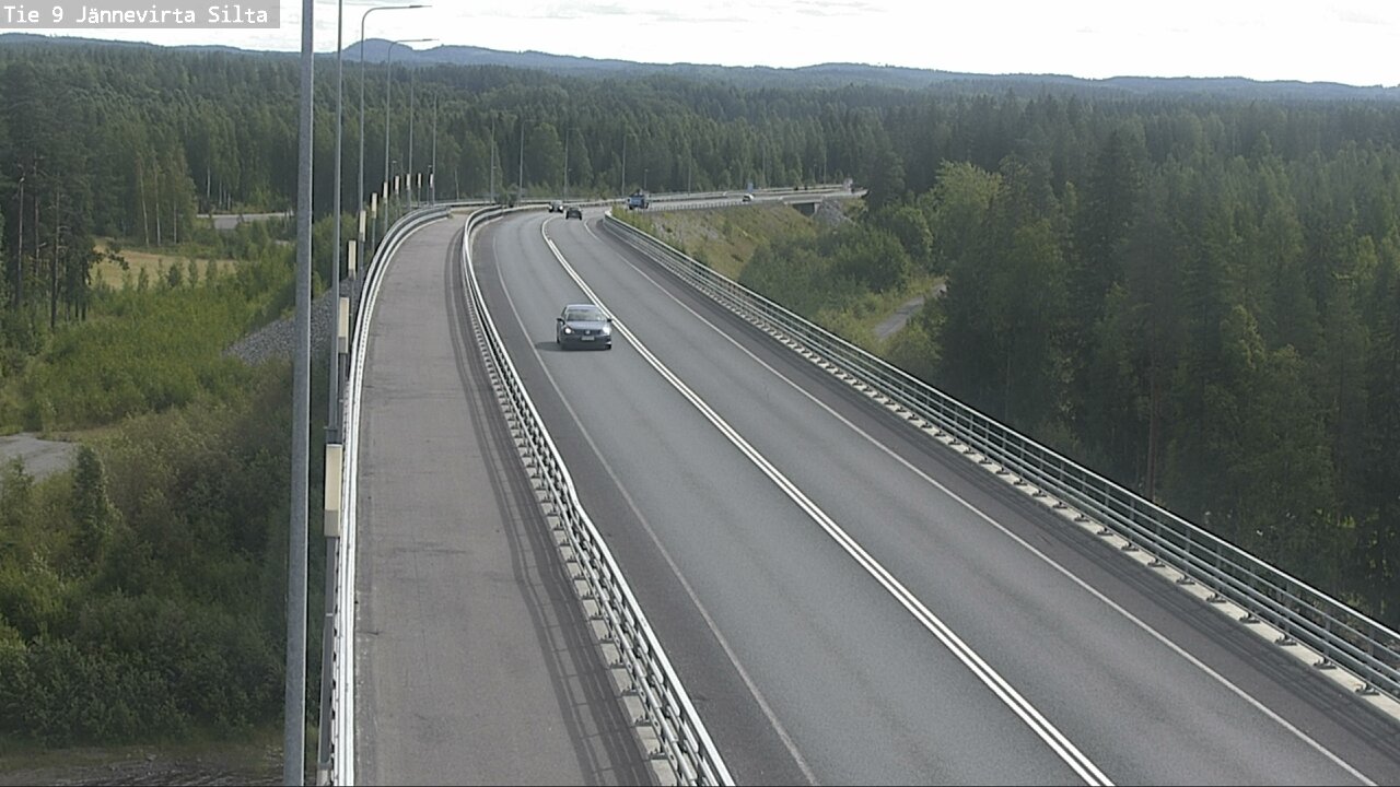 Kelikamerat Kuva Tie 9 Kuopio, Jännevirran silta, Kuopio, Pohjois-Savo