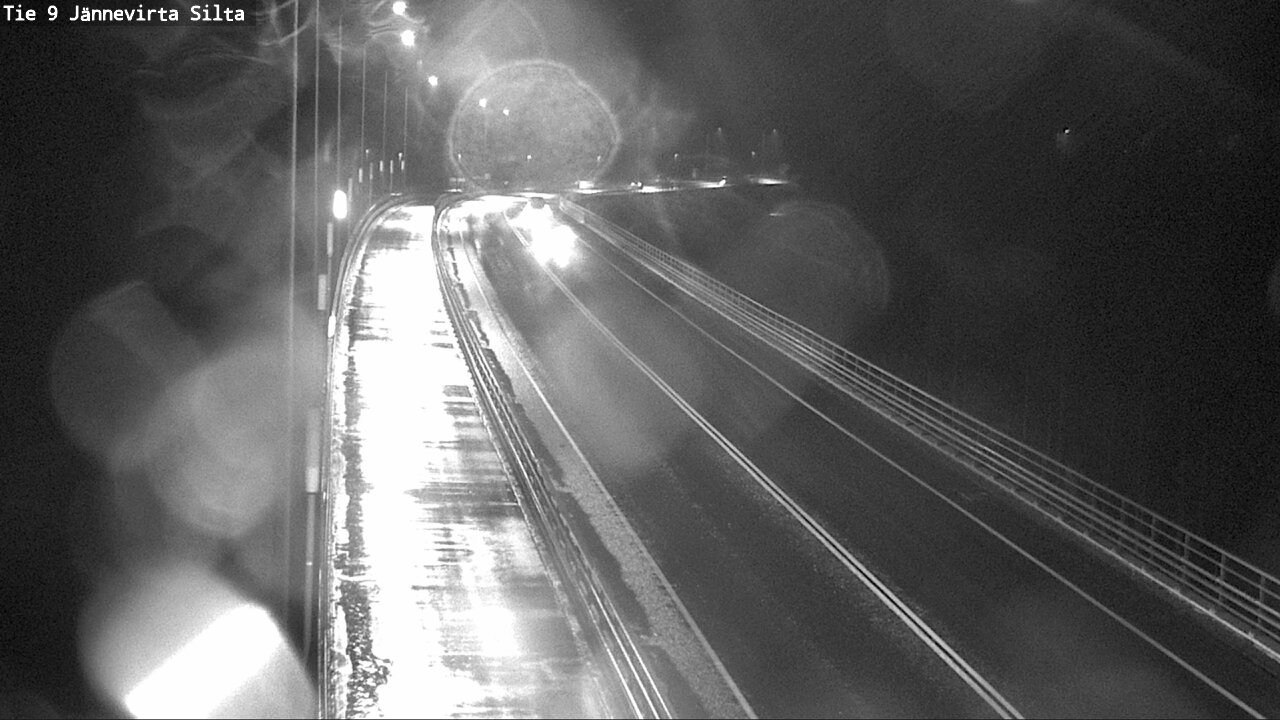 Weather Camera Image Väg 9 Kuopio, Jännevirran silta, Kuopio, Pohjois-Savo
