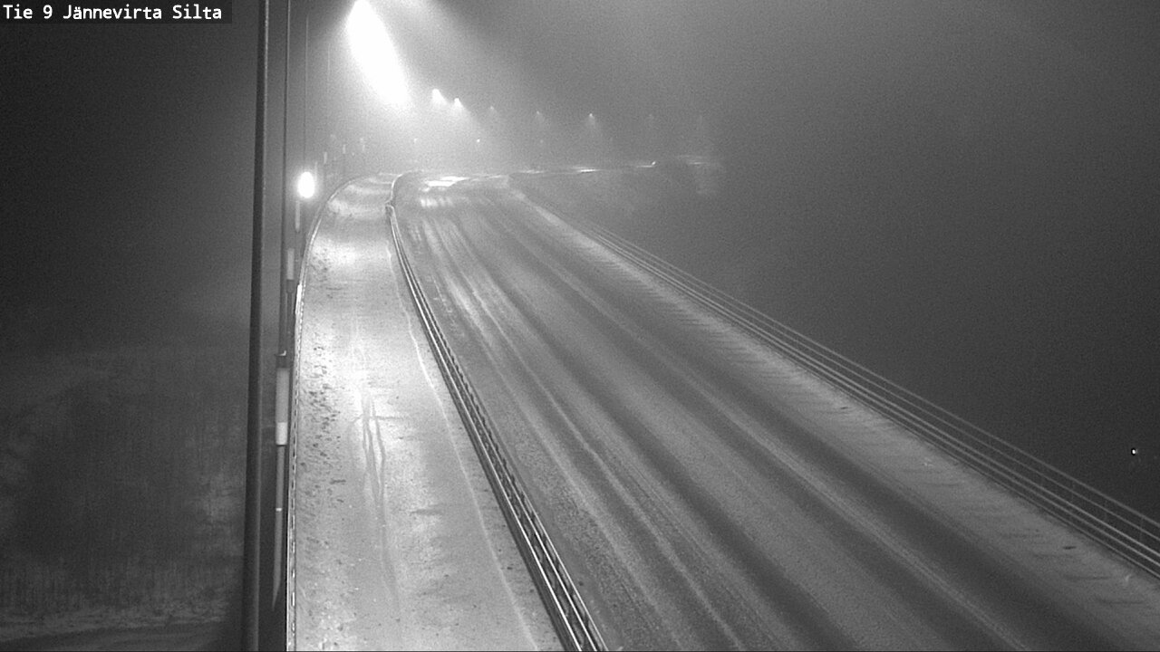 Weather Camera Image Road 9 Kuopio, Jännevirran silta, Kuopio, Pohjois-Savo