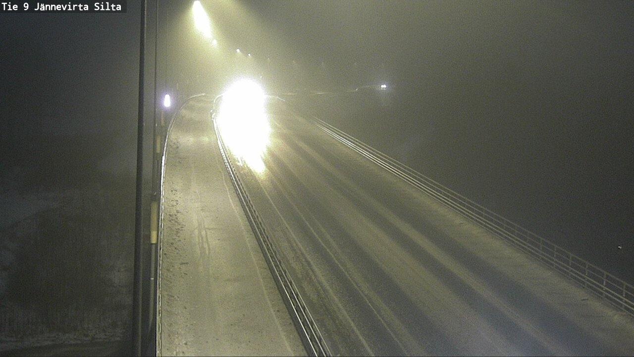 Weather Camera Image Road 9 Kuopio, Jännevirran silta, Kuopio, Pohjois-Savo