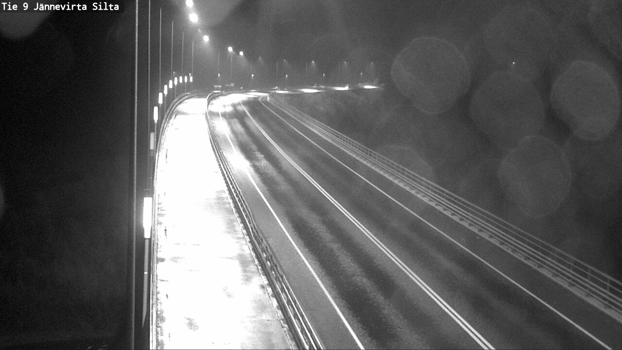 Weather Camera Image Road 9 Kuopio, Jännevirran silta, Kuopio, Pohjois-Savo
