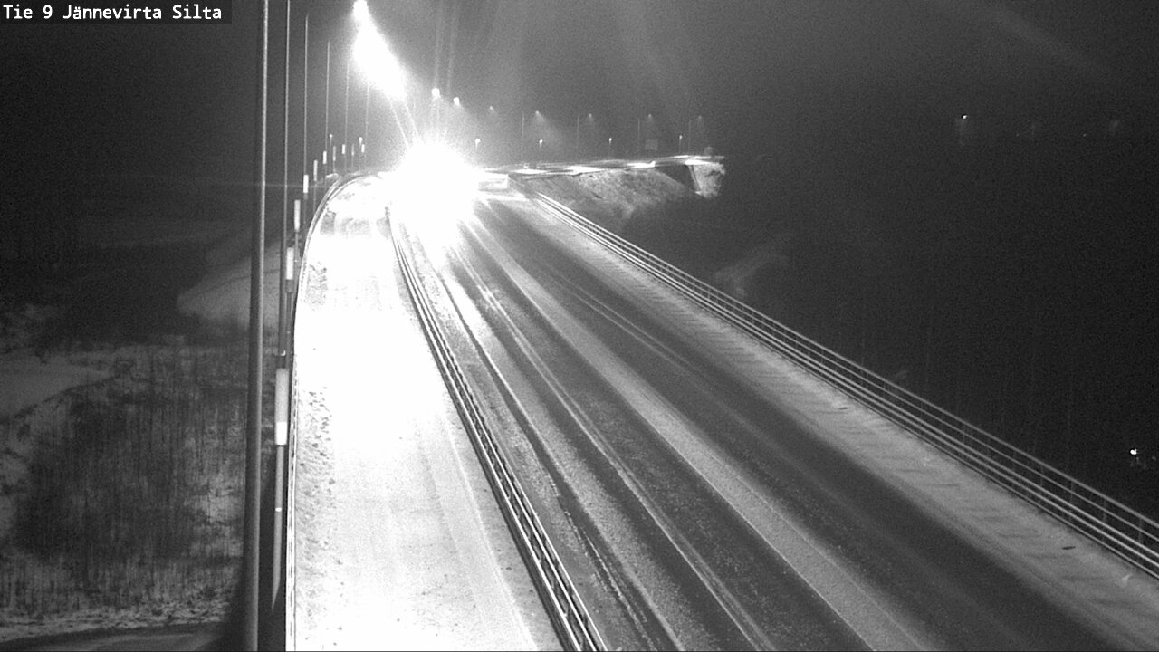 Weather Camera Image Road 9 Kuopio, Jännevirran silta, Kuopio, Pohjois-Savo
