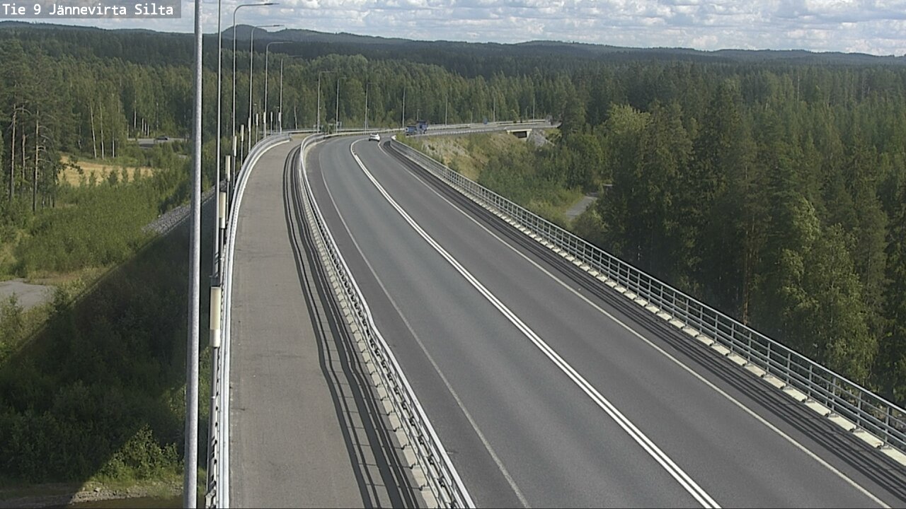 Kelikamerat Kuva Tie 9 Kuopio, Jännevirran silta, Kuopio, Pohjois-Savo