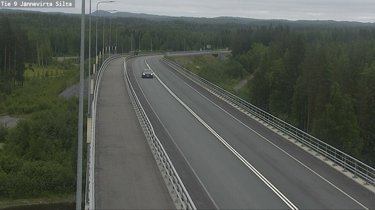 Kelikamerat Kuva Tie 9 Kuopio, Jännevirran silta, Kuopio, Pohjois-Savo