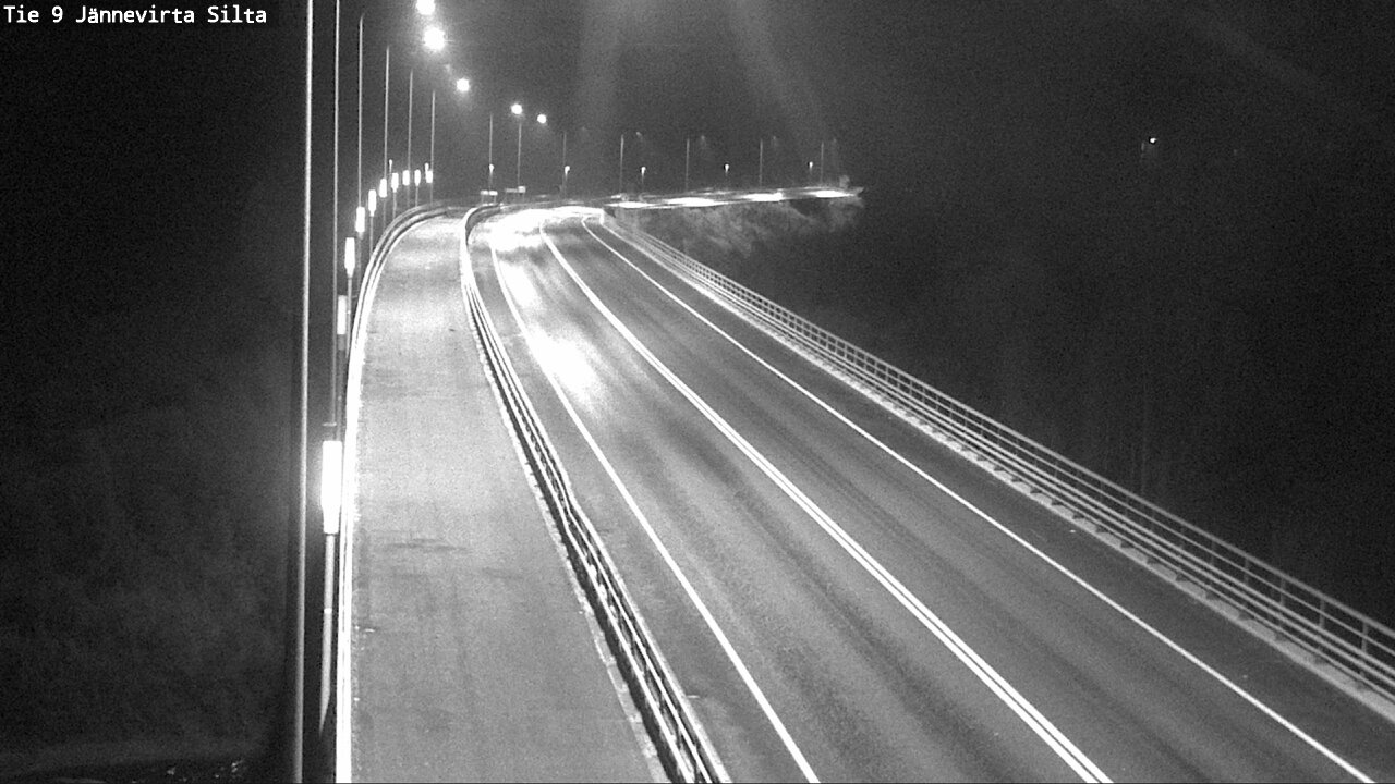 Weather Camera Image Road 9 Kuopio, Jännevirran silta, Kuopio, Pohjois-Savo