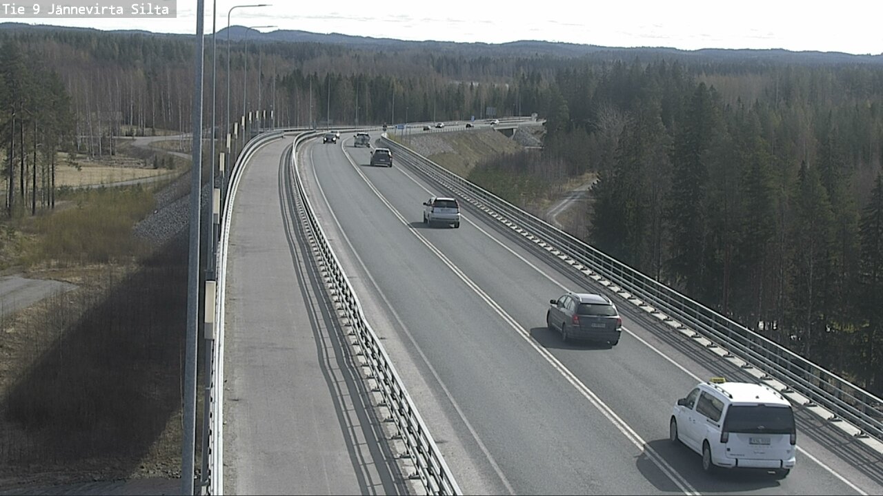 Kelikamerat Kuva Tie 9 Kuopio, Jännevirran silta, Kuopio, Pohjois-Savo