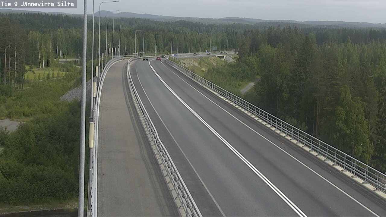 Kelikamerat Kuva Tie 9 Kuopio, Jännevirran silta, Kuopio, Pohjois-Savo