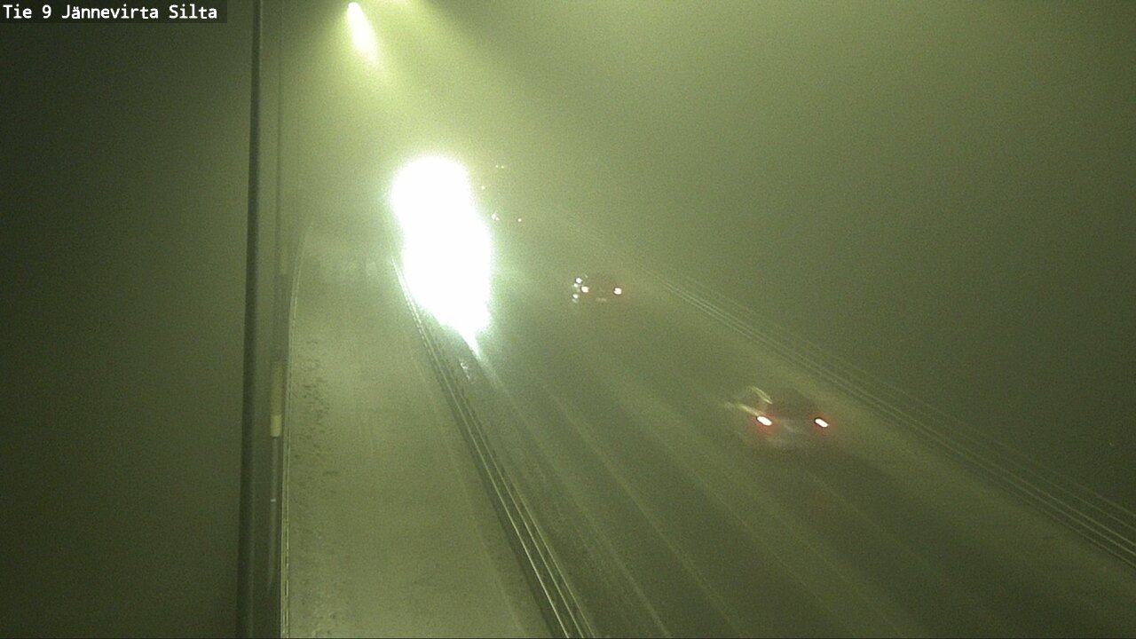 Weather Camera Image Road 9 Kuopio, Jännevirran silta, Kuopio, Pohjois-Savo