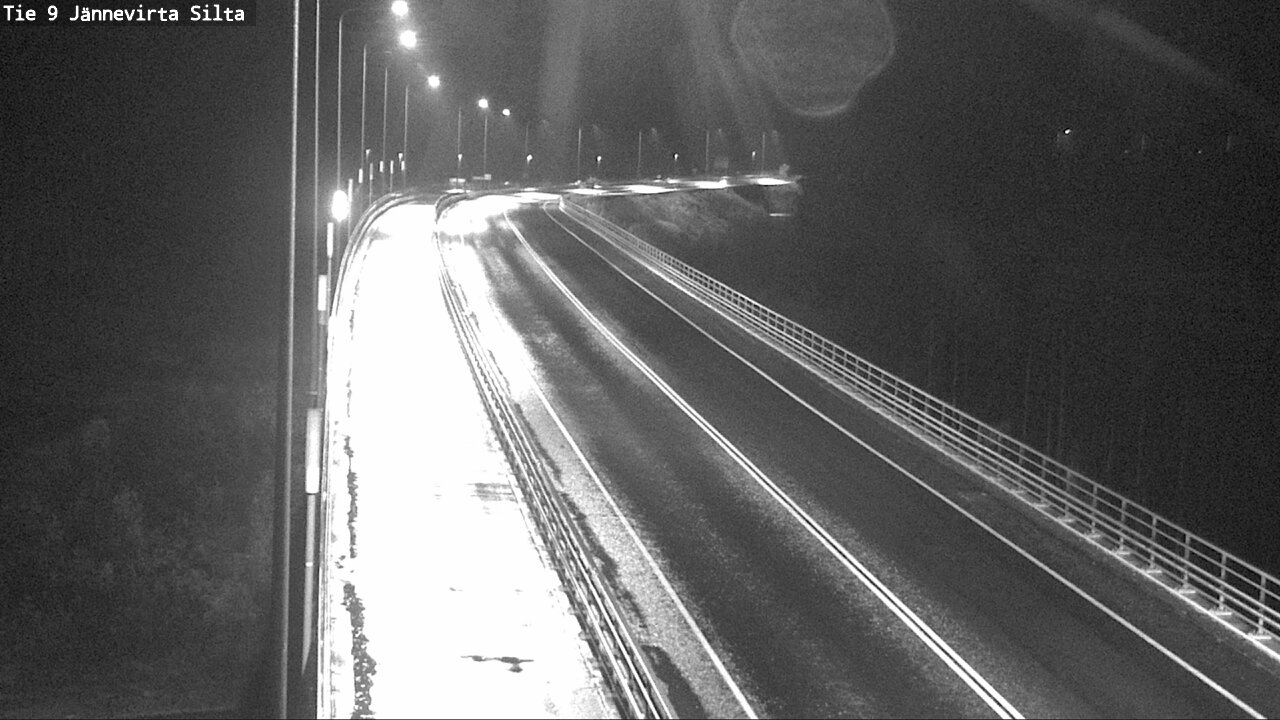 Weather Camera Image Road 9 Kuopio, Jännevirran silta, Kuopio, Pohjois-Savo