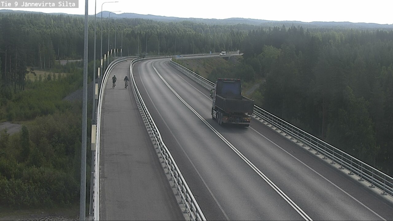 Kelikamerat Kuva Tie 9 Kuopio, Jännevirran silta, Kuopio, Pohjois-Savo