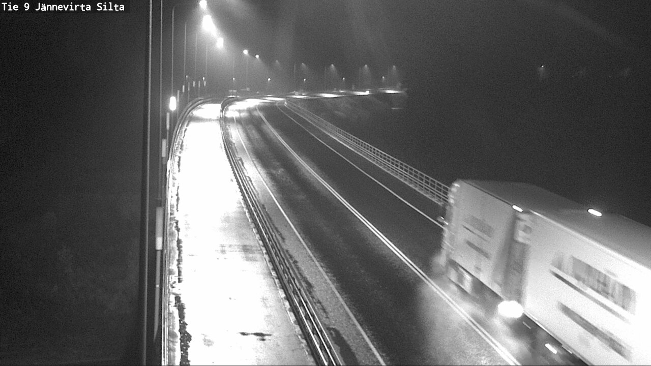 Weather Camera Image Road 9 Kuopio, Jännevirran silta, Kuopio, Pohjois-Savo