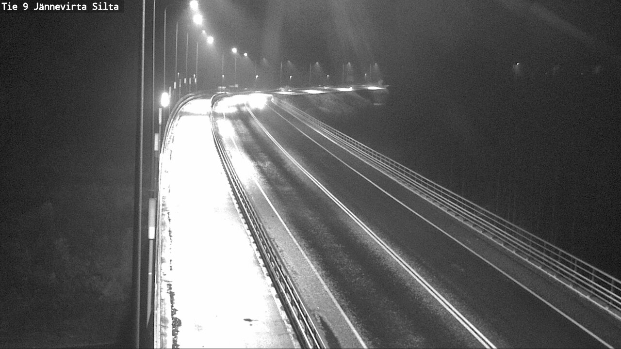 Weather Camera Image Road 9 Kuopio, Jännevirran silta, Kuopio, Pohjois-Savo