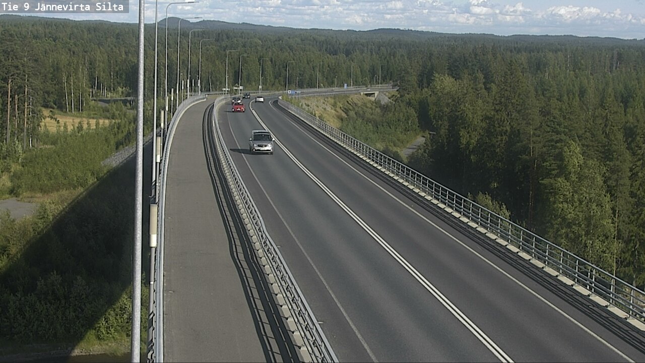Kelikamerat Kuva Tie 9 Kuopio, Jännevirran silta, Kuopio, Pohjois-Savo