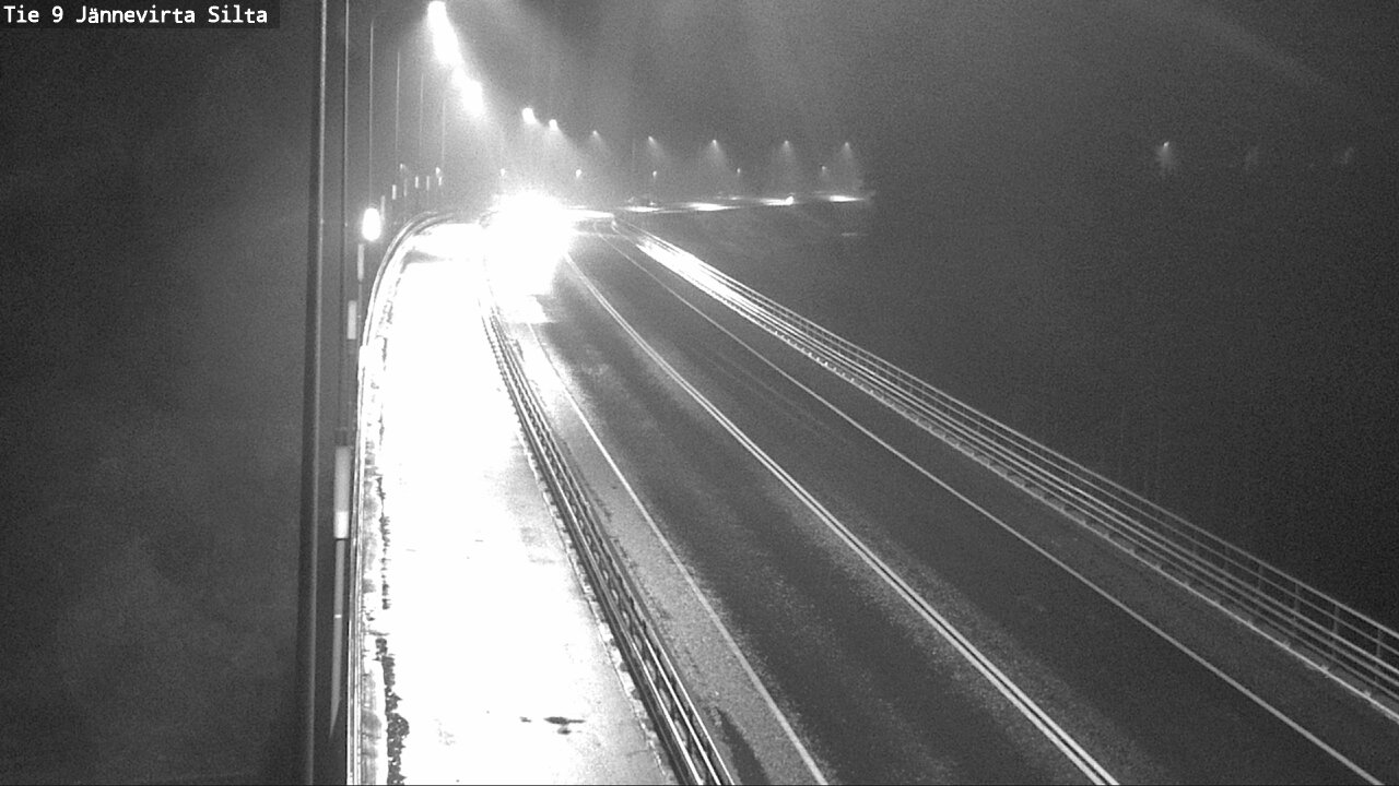 Weather Camera Image Road 9 Kuopio, Jännevirran silta, Kuopio, Pohjois-Savo
