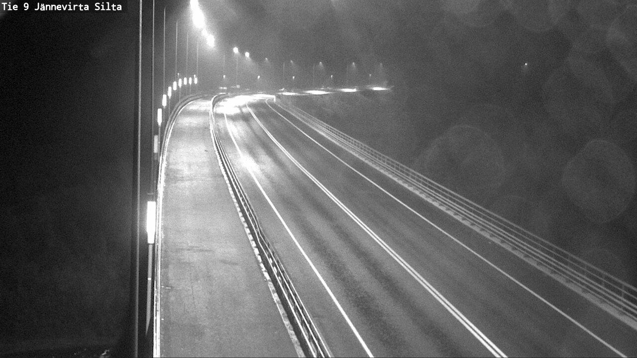 Weather Camera Image Road 9 Kuopio, Jännevirran silta, Kuopio, Pohjois-Savo