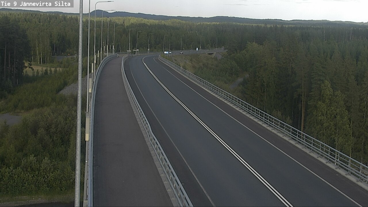 Kelikamerat Kuva Tie 9 Kuopio, Jännevirran silta, Kuopio, Pohjois-Savo