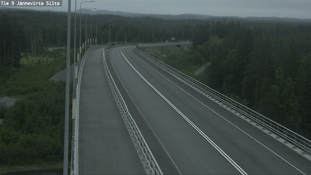 Kelikamerat Kuva Tie 9 Kuopio, Jännevirran silta, Kuopio, Pohjois-Savo
