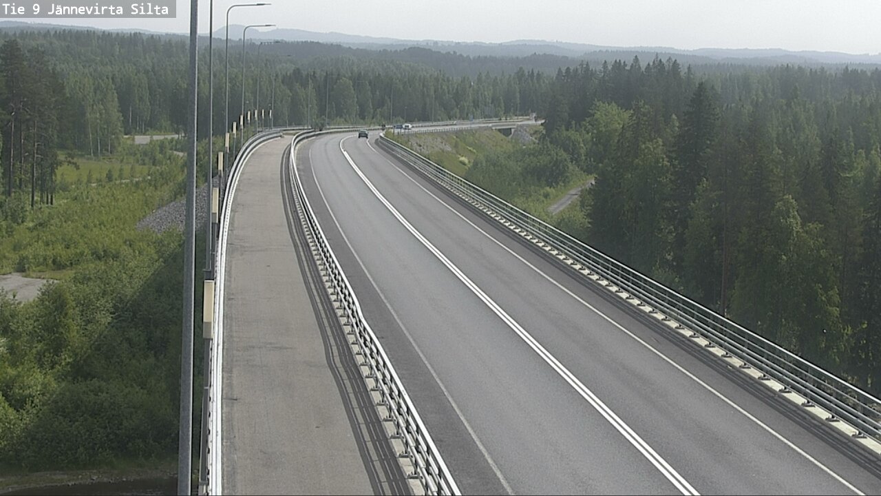 Kelikamerat Kuva Tie 9 Kuopio, Jännevirran silta, Kuopio, Pohjois-Savo