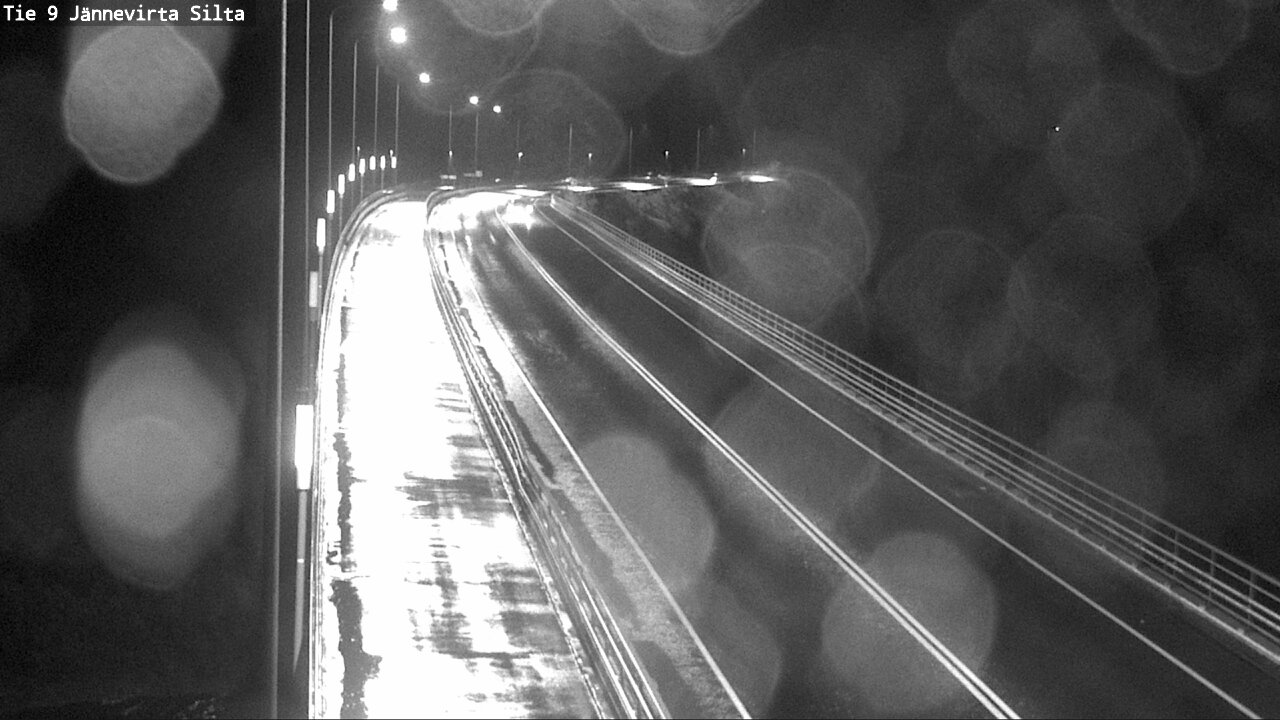 Weather Camera Image Road 9 Kuopio, Jännevirran silta, Kuopio, Pohjois-Savo