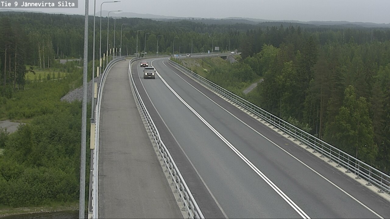 Kelikamerat Kuva Tie 9 Kuopio, Jännevirran silta, Kuopio, Pohjois-Savo