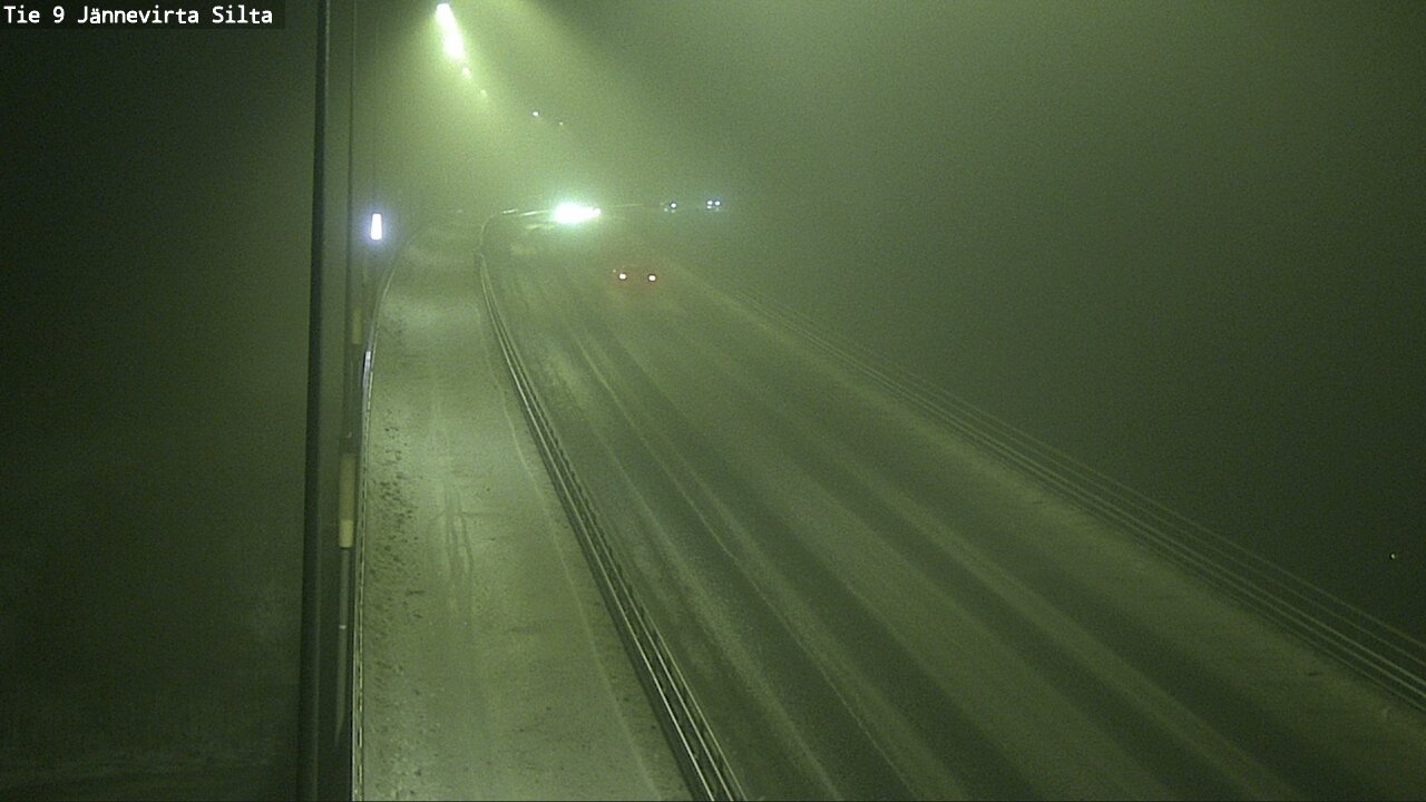 Weather Camera Image Road 9 Kuopio, Jännevirran silta, Kuopio, Pohjois-Savo