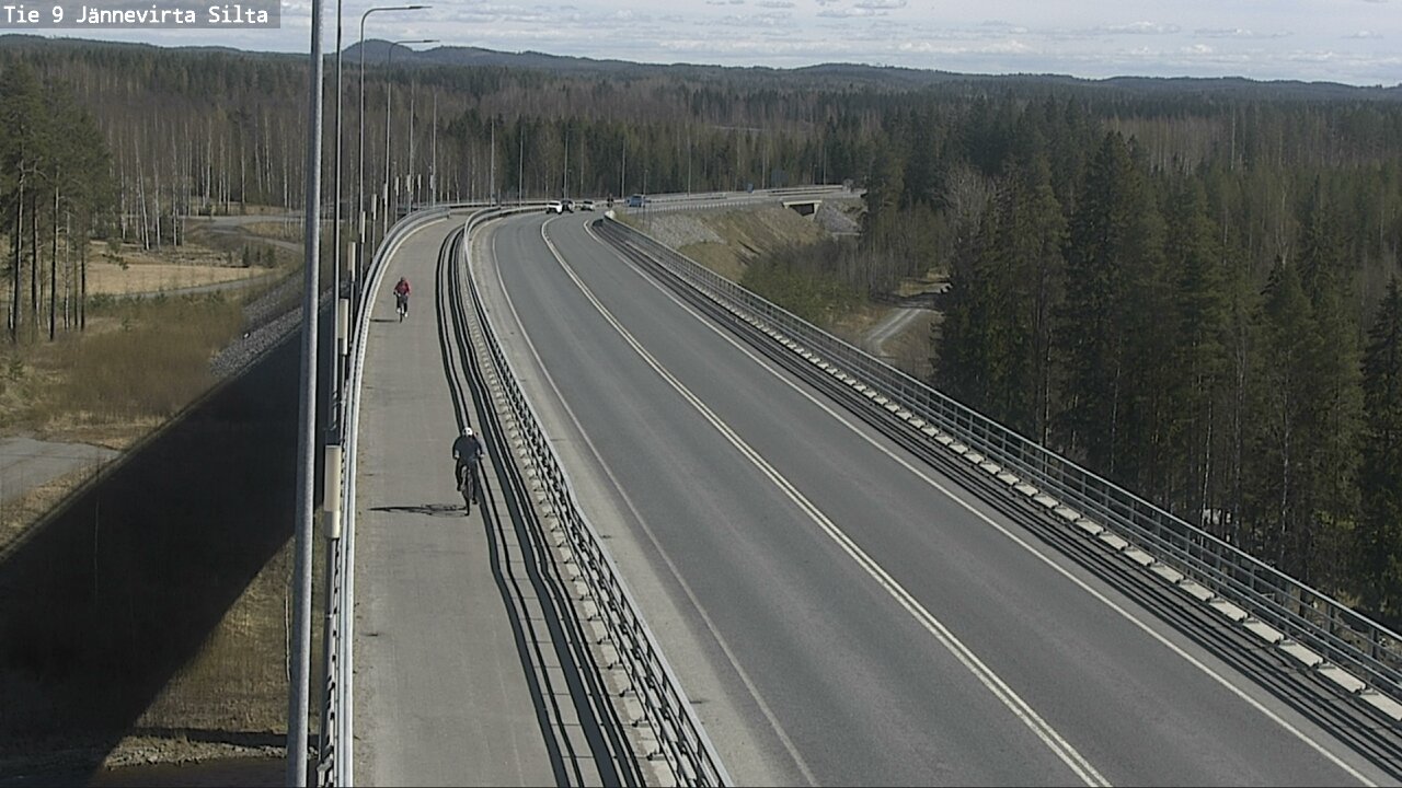 Kelikamerat Kuva Tie 9 Kuopio, Jännevirran silta, Kuopio, Pohjois-Savo