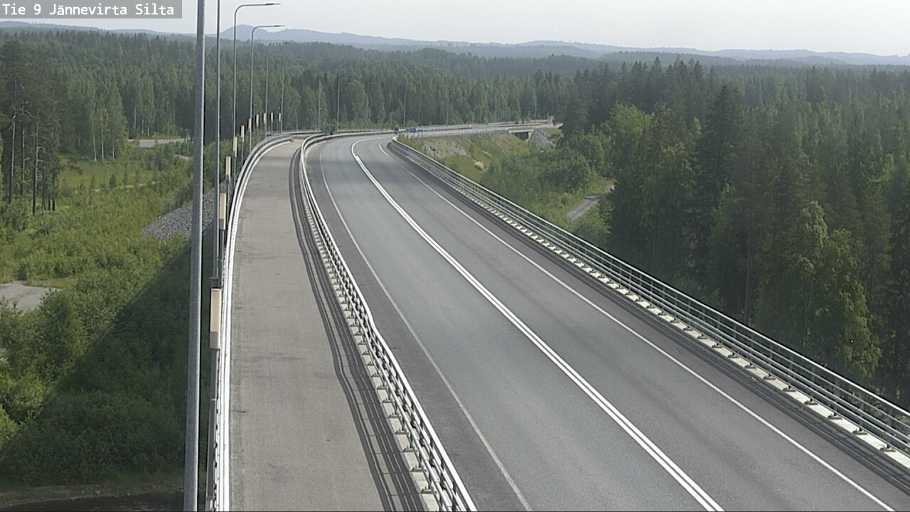 Kelikamerat Kuva Tie 9 Kuopio, Jännevirran silta, Kuopio, Pohjois-Savo
