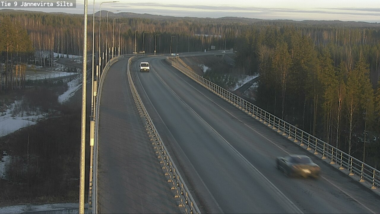 Kelikamerat Kuva Tie 9 Kuopio, Jännevirran silta, Kuopio, Pohjois-Savo