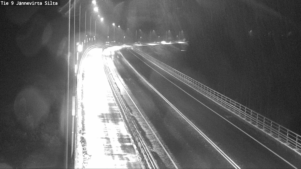 Weather Camera Image Väg 9 Kuopio, Jännevirran silta, Kuopio, Pohjois-Savo